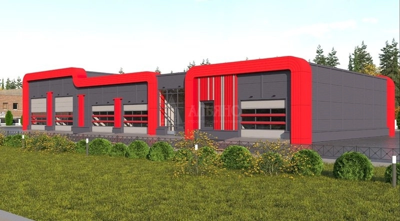 3D визуализация Автомойка из сэндвич-панелей - фото 4