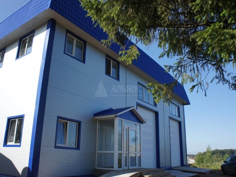 Грузовой автосервис из сэндвич-панелей - фото 3