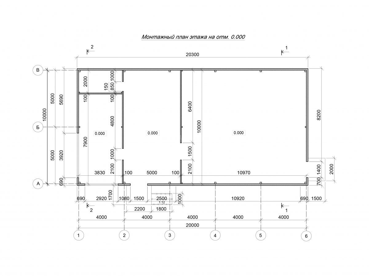 Планировка Магазин из сэндвич-панелей -  фото 4